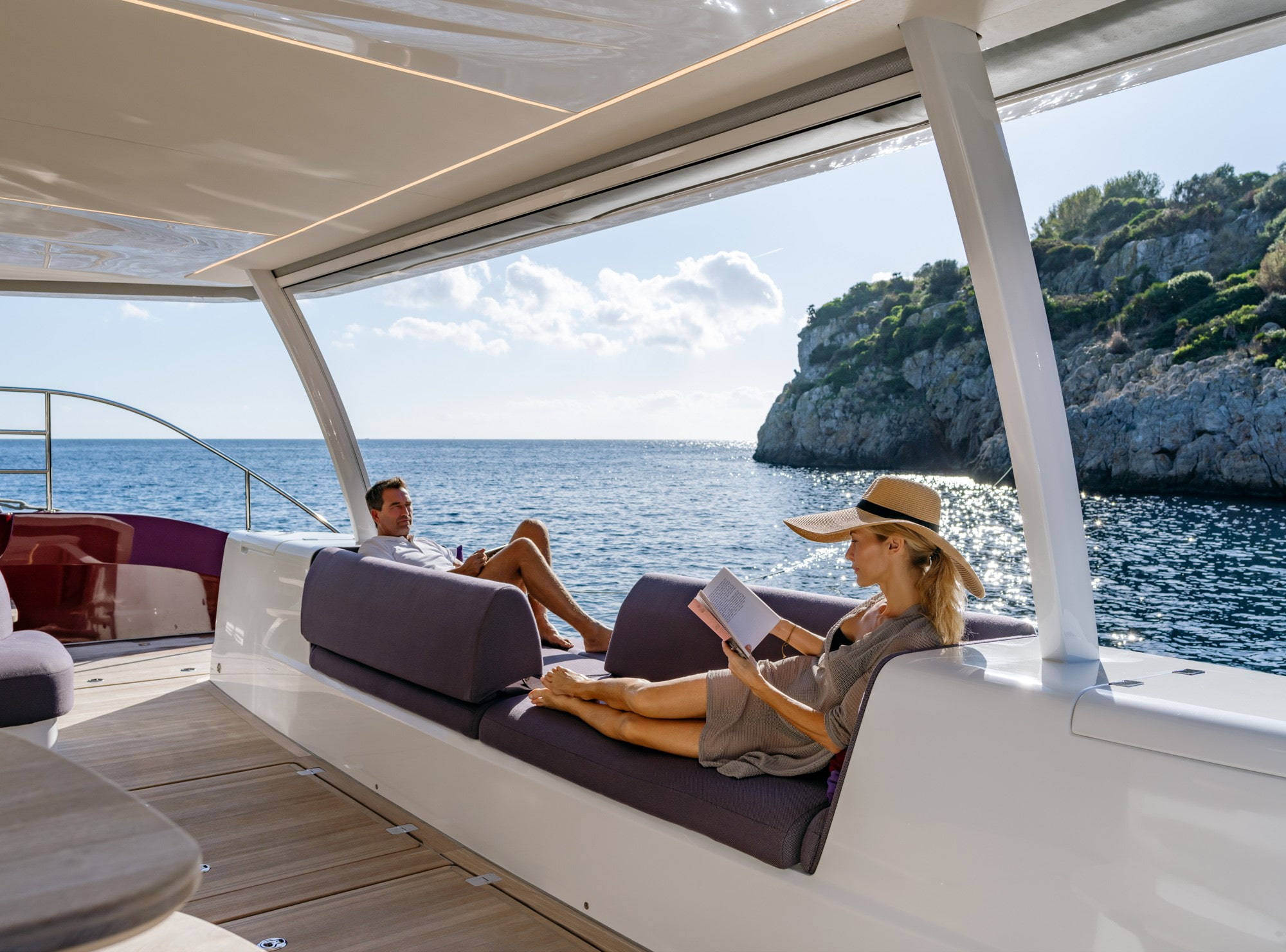 Lagoon Sixty 7 Cockpit