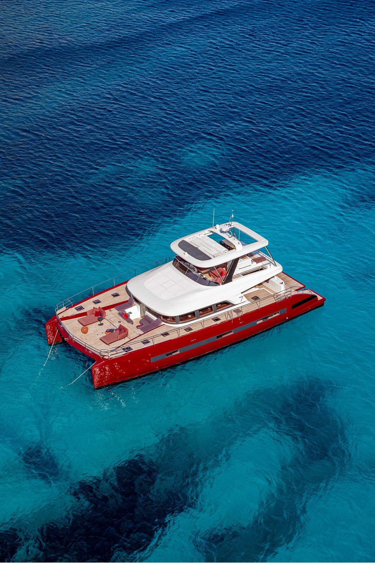 Lagoon Sixty 7 am Anker